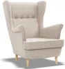 Loungesessel für das Wohnzimmer, Beige Produktbild-Vorschau 1