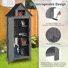 FCH Gartenschrank Holz Gerätehaus für Außenbereich, Produktbild-Vorschau 3