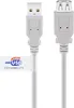 Goobay 68916 USB 2.0 Hi-Speed Verlängerungskabel mit USB Produktbild-Vorschau 1