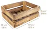 Creative Deco Gevlamde Houten Doos, 40 x 30 x 15 cm Productafbeelding-voorbeeld 3
