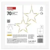 Cortina navideña LED - 7 estrellas, 67x125 cm, 70 LEDs, Vista previa de la imagen del producto 7