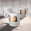 Mr. & Mrs. Panda Kaffeebecher Igel Liebe - Weiß - Geschenk, Produktbild-Vorschau 5