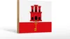 Holzschild Flagge Gibraltars 18x12 cm flag of Gibraltar Produktbild-Vorschau 2
