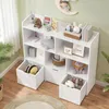 BEALIFE Montessori Kinderregal mit Rollen | 3 Schubladen Produktbild-Vorschau 3
