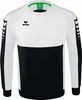 Erima Six Wings Sweatshirt Schwarz/Weiß - XXXL Produktbild-Vorschau 1