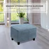 Stretch Ottoman Cover Stool Covers Footstool Protective Náhled obrázku produktu 5