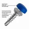 Kennzeichen Schrauben Kappen 4er Set Bohrspitze 5x19mm Produktbild-Vorschau 6