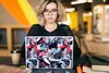 MuchoWow® Laptop Aufkleber Sticker Cover Muster - Abstrakt Produktbild-Vorschau 5