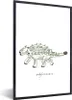MuchoWow® Gerahmtes Poster Kinderzimmer - Dinosaurier - Produktbild-Vorschau 1