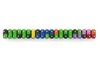A colorful GPIO header for a Raspberry Pi is laid out horizontally against a white background. Produktbild-Vorschau