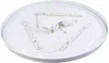 The underside of a white LED ceiling light fixture, showing the internal components like LED strips and wiring. Voir les images du produit
