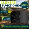 tenda laterale tillvex® 200x400 cm antracite estensibile e Anteprima dell’immagine prodotto 2