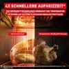 Tefal Easy Fry Infrared EY832HE0, Heißluftfritteuse, 7 l, Produktbild-Vorschau 3