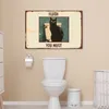MuchoWow® - Leinwandbilder - Katze - Vintage - Schwarz - Produktbild-Vorschau 5