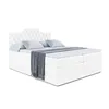 ALTDECOR Boxspringbett mit 2 Matratzen und Topper - 200x200 Produktbild-Vorschau 2