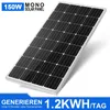 150W solární sada solární panel 12V monokrystalický solární Náhled obrázku produktu 2