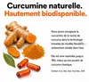 Curcuma en gélules avec vitamine D3- Biodisponibilité 185 Voir les images du produit 2