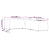 vidaXL Gartenmöbel-Abdeckung in L-Form 16 Ösen 210x260x80 Produktbild-Vorschau 10