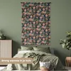 MuchoWow® Wandteppich Wandbehang Rosen - Aquarell - Rosa Produktbild-Vorschau 4