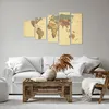 Bild auf Leinwand - Leinwandbild - Karte Welt Land - Produktbild-Vorschau 6