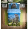 Faro Bavlněné povlečení 140x200 Dinosaurus t rex 001 modrý Náhled obrázku produktu 2