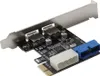 Rozšiřující karta PCI-E na USB 3.0 19-pinový převodník Náhled obrázku produktu 1
