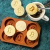 Silikonform für Eiswürfel und Schokolade Bitcoin Produktbild-Vorschau 3