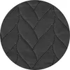 Couvre-lit et canapé - Couvre-lit - 220cm x 240cm - Noir Voir les images du produit 8