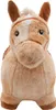 A plush toy horse on a white background. Náhled obrázku produktu