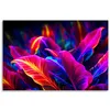 Leinwandbild Neonblätter 60x40 Feeby Bunt bild für die wand Produktbild-Vorschau 3