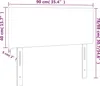 VidaXL 345759, Ciemny Szary, Poliester, Drewno, 900 mm, 78 Podgląd zdjęcia produktu 8