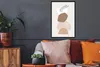 MuchoWow® Gerahmtes Poster Sommer - Beize - Grau 40x60 cm - Produktbild-Vorschau 2
