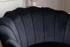 FURNLUX Sessel Calais Schwarz 83cm / Hauptfarbe: Schwarz / Produktbild-Vorschau 6