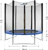 ArtSport Venkovní trampolína Jampino Ø 244 cm - Zahradní Náhled obrázku produktu 2