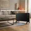 FLINQ Smart Panel Heater Black Konvektor, Stand-/Wandgerät, Produktbild-Vorschau 2