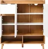 Cassettiera / credenza / scarpiera Sweiko con ripiani Anteprima dell’immagine prodotto 6