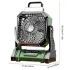 F70 Outdoor Camping Ventilator – Wiederaufladbarer Akku Produktbild-Vorschau 2