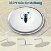 DERW Regendusche Duschkopf (10 Zoll), Edelstahl runder Produktbild-Vorschau 6