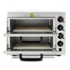 VERTES Gastro Pizzaofen mit Doppelkammer, feuerfestem Produktbild-Vorschau 6