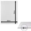 PVC Hartschaumplatte Weiß 10mm 20x30cm 5 Stück Produktbild-Vorschau 3