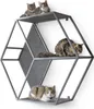 Katzenmöbel HexaCat · Wandregal/Kletterwand aus Metall mit Produktbild-Vorschau 1