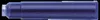 A single blue ink cartridge is shown against a black background. Podgląd zdjęcia produktu