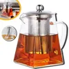 Teekanne Glas mit Siebeinsatz, Kleine Teekanne aus Glas, Produktbild-Vorschau 1