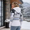 Nebulus Norweger Jacke Hoody mit Teddyfell NORON Damen, mit Produktbild-Vorschau 8