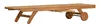 Gartenliege Teak Sonnenliege verstellbar als Teak Liege mit Produktbild-Vorschau 2