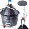 KADAX Glasballon-Set "Alatri", mit Kunststoffkorb und Produktbild-Vorschau 1