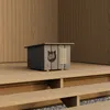 Katzenhaus outdoor Hütte Grau Höhle draußen winterfest Produktbild-Vorschau 8