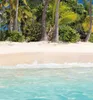 Zaunbanner Urlaubsort mit Palmen und Strand Sichtschutz Produktbild-Vorschau 3