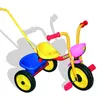 Baby Trike Trike con barra di guida Anteprima dell’immagine prodotto 2