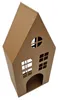 Laternenhaus Windlicht Kerzenhalter Rostoptik Haus Metall Produktbild-Vorschau 6